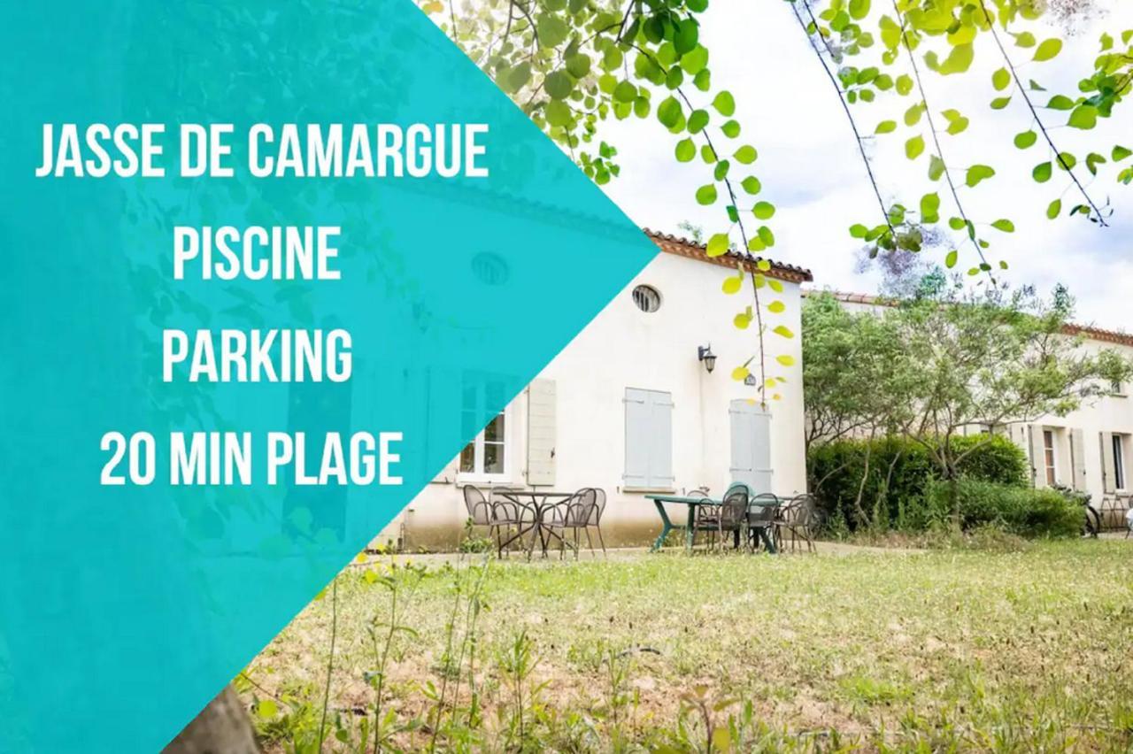 加拉尔盖莱蒙蒂厄Jasse Camarguaise 535 - Piscine Clim Parking Famille - Top Pros Servicesconciergerie别墅 外观 照片